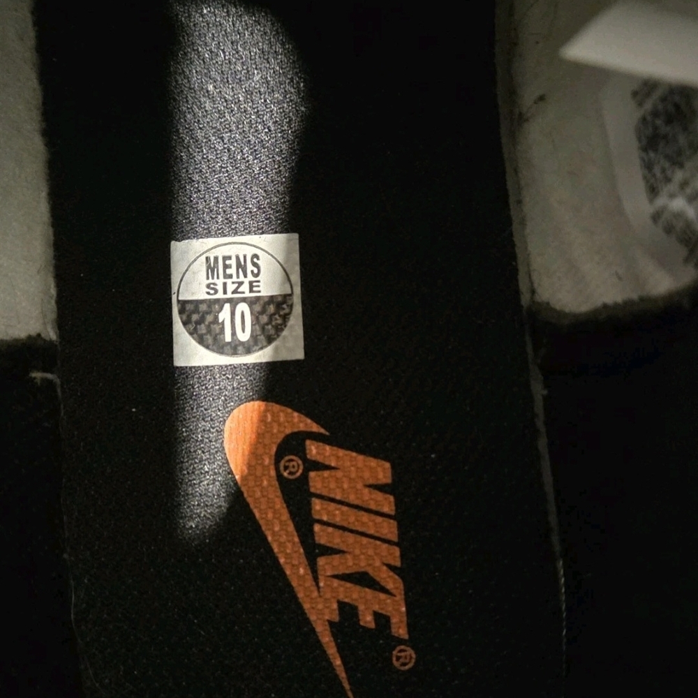 Nike Dunk High Retro Sneakers Black White ‘Panda' US Men's Size 10 - Picture 8 of 9